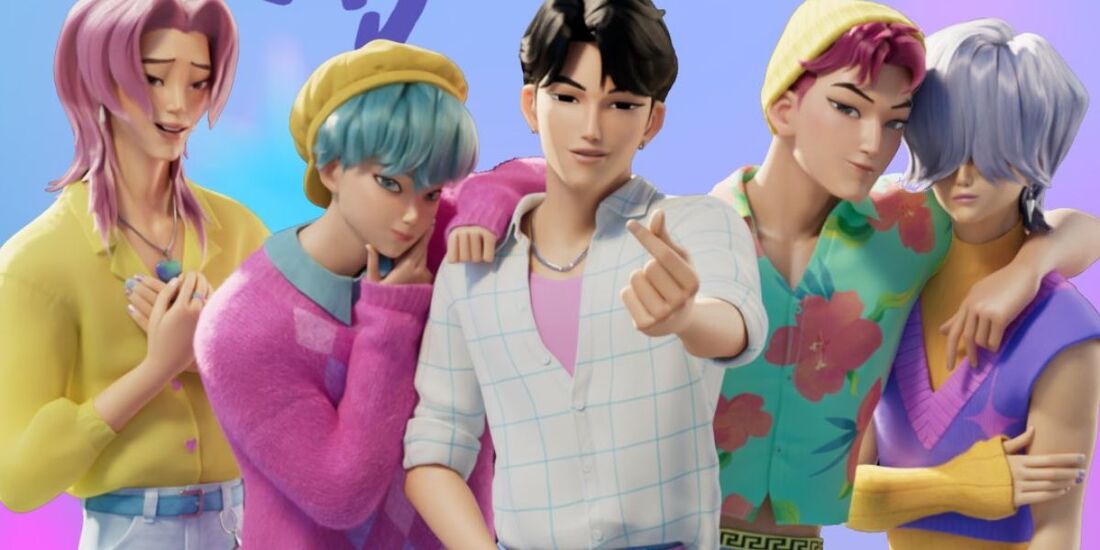 O grupo fictício de k-pop Saja Boys, da Netflix