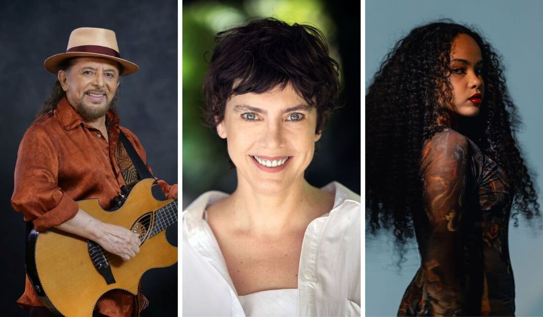 Geraldo Azevedo, Adriana Calcanhotto e Joyce Alane estão na programação desta edição do festival Palco Brasil