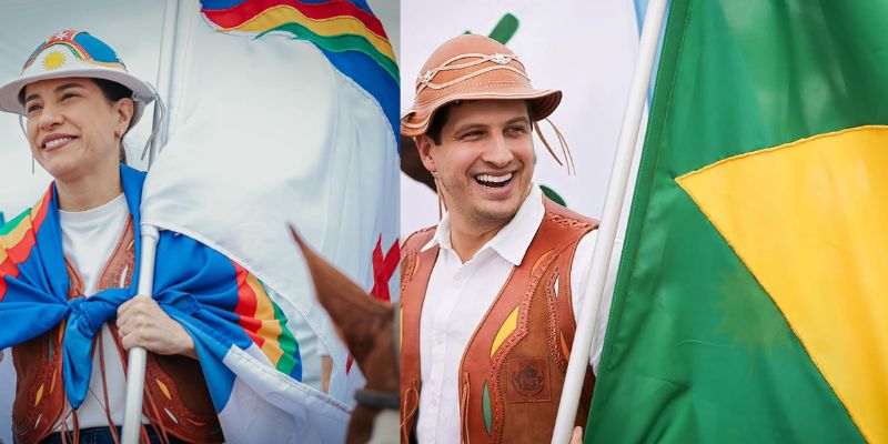 Raquel Lyra e João Campos