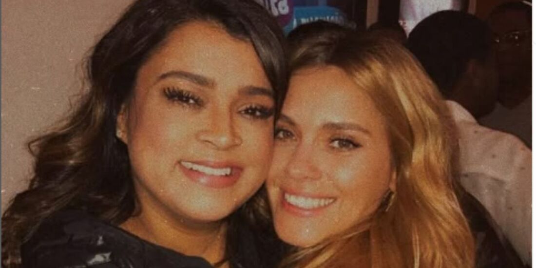 Preta Gil e Carolina Dieckmann tinham uma relação que extrapolava os bastidores 