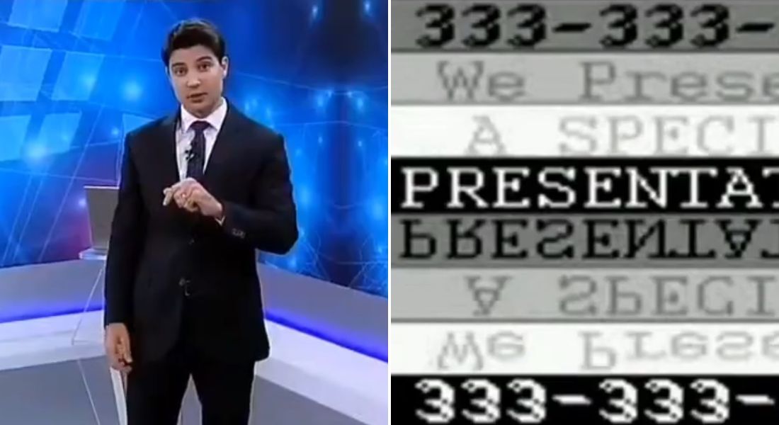 Invasão aconteceu no momento em que era transmitido ao vivo o telejornal "News 19 Horas"