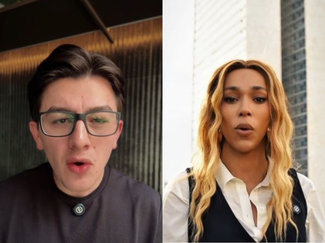 Guilherme Kilter e erika Hilton