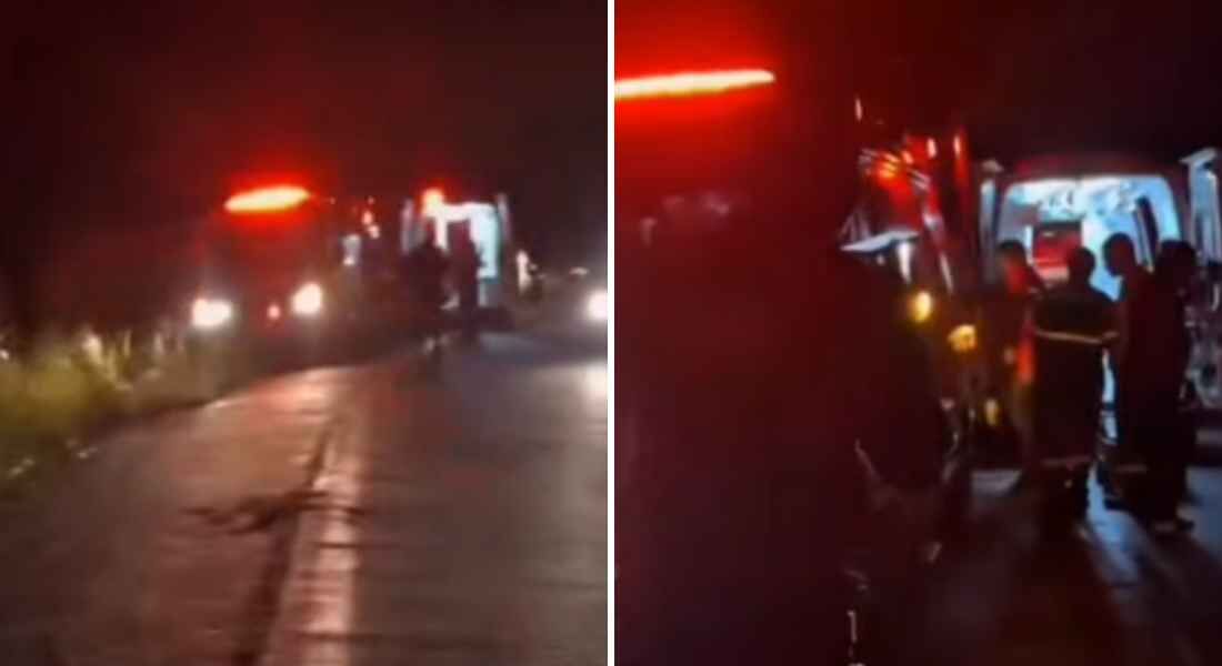 Sinistro de trânsito aconteceu no final da tarde de segunda-feira (30)