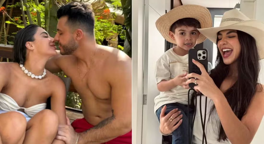 Ex-affair de Neymar e protetora do filho de Marília Mendonça: quem é a namorada de Murilo Huff