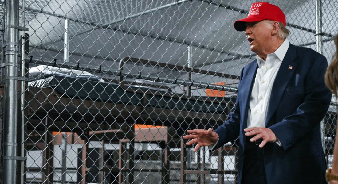 Trum na Alcatraz de Jacarés