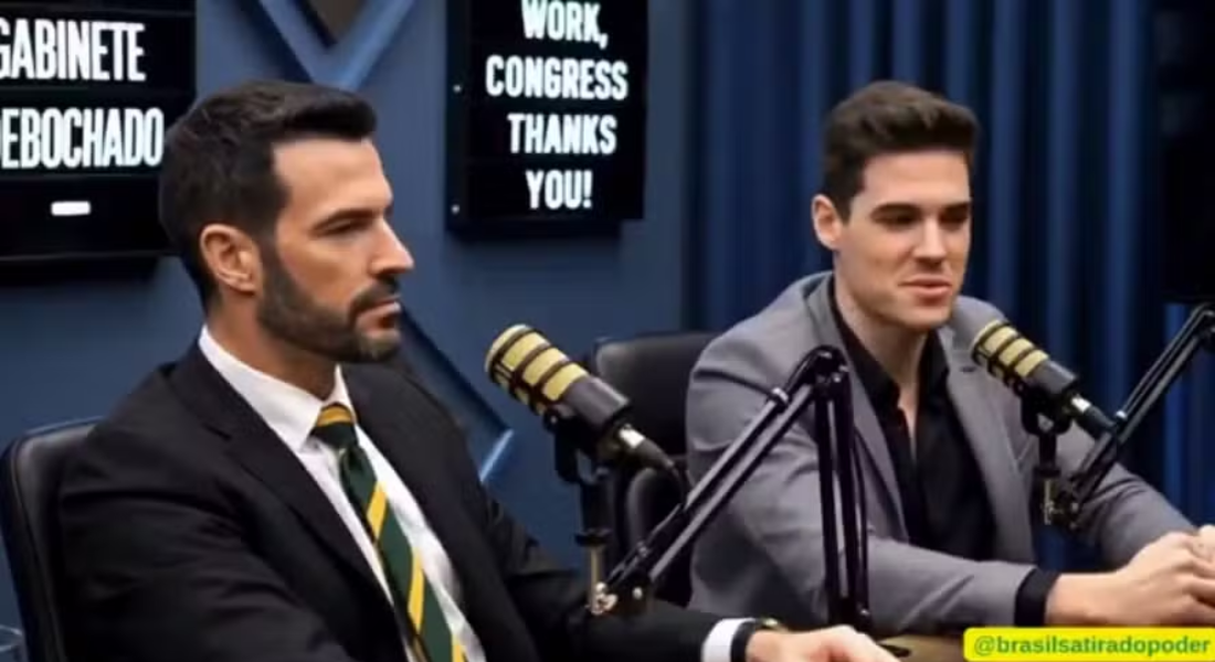 Vídeo produzido com IA: pressão sobre o Congresso 