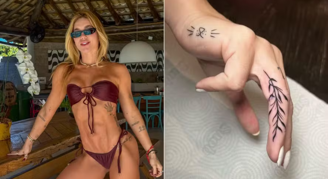 Tatuagens de Virgínia Fonseca