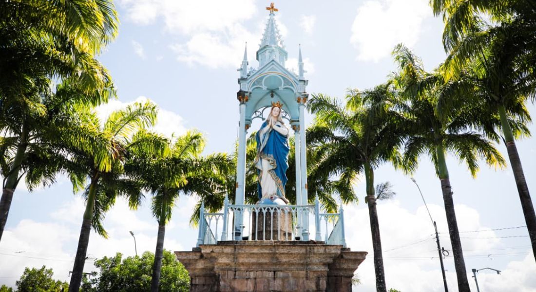 Imagem de Nossa Senhora da Conceição do Morro, no Recife