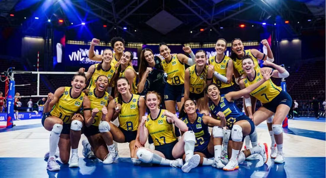 Brasil faz revanche contra Japão por vaga na final da Liga das Nações