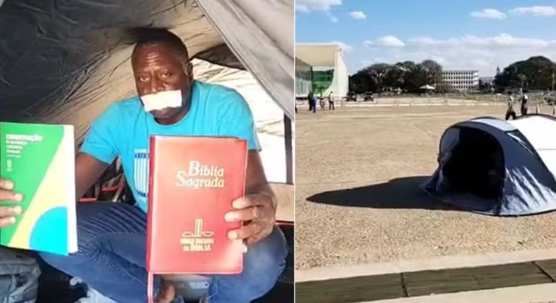 Deputado Hélio Lopes deixa acampamento em frente ao STF após decisão de Moraes