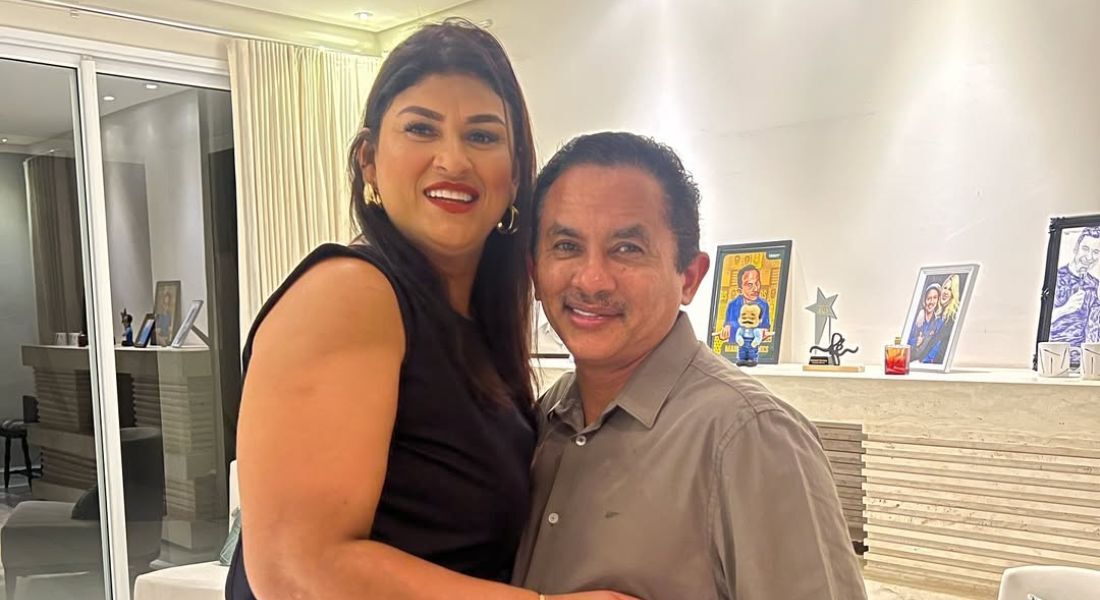 Diva Gomes e Manoel Gomes, cantor do hit "Caneta Azul"