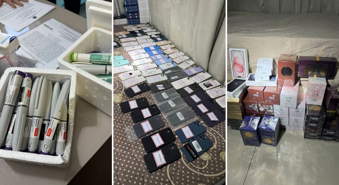 Grupo suspeito de contrabando e descaminho estava sendo investigado em novembro de 2023