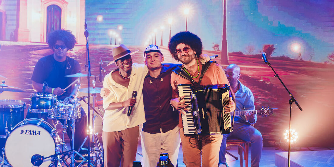 João Gomes, Mestrinho e Jota.pê, do Projeto Dominguinho