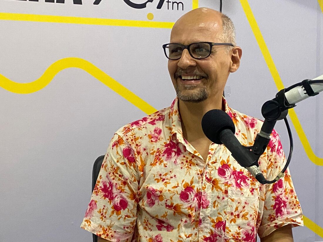 Leidson Ferraz na Rádio Folha 96,7 FM