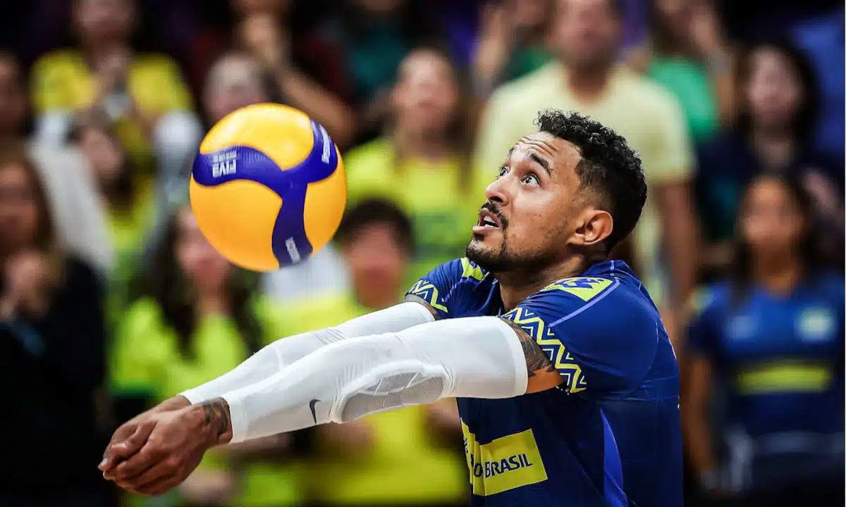 Maique é destaque da seleção brasileira masculina de vôlei, que enfrenta a China pela Liga das Nações nesta quarta-feira (30)
