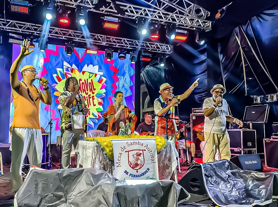Mesa de Samba Autoral no Carnaval do Recife
