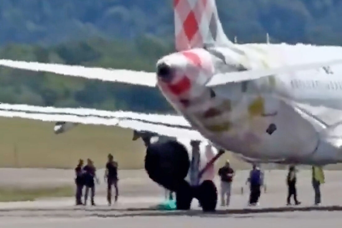A companhia aérea espanhola Volotea afirmou na rede social X que seu voo para Astúrias, no norte da Espanha, sofreu um acidente às 10h35