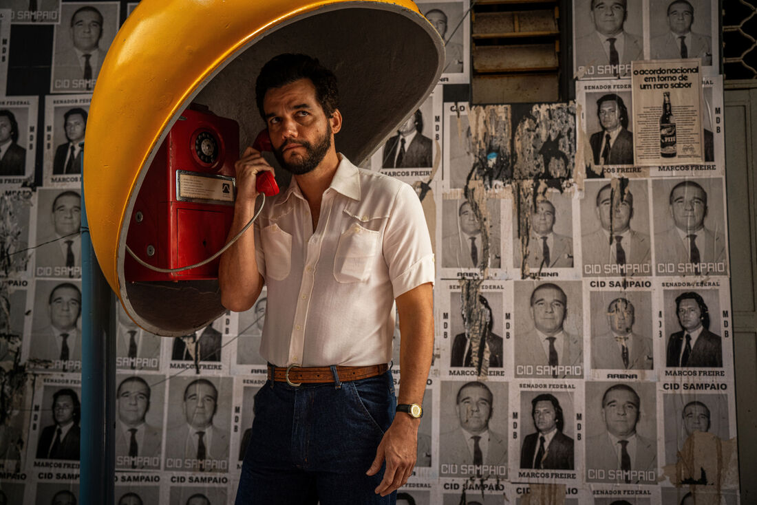 Wagner Moura é o protagonista do filme ''O Agente Secreto'', do cineasta pernambucano Kleber Mendonça Filho