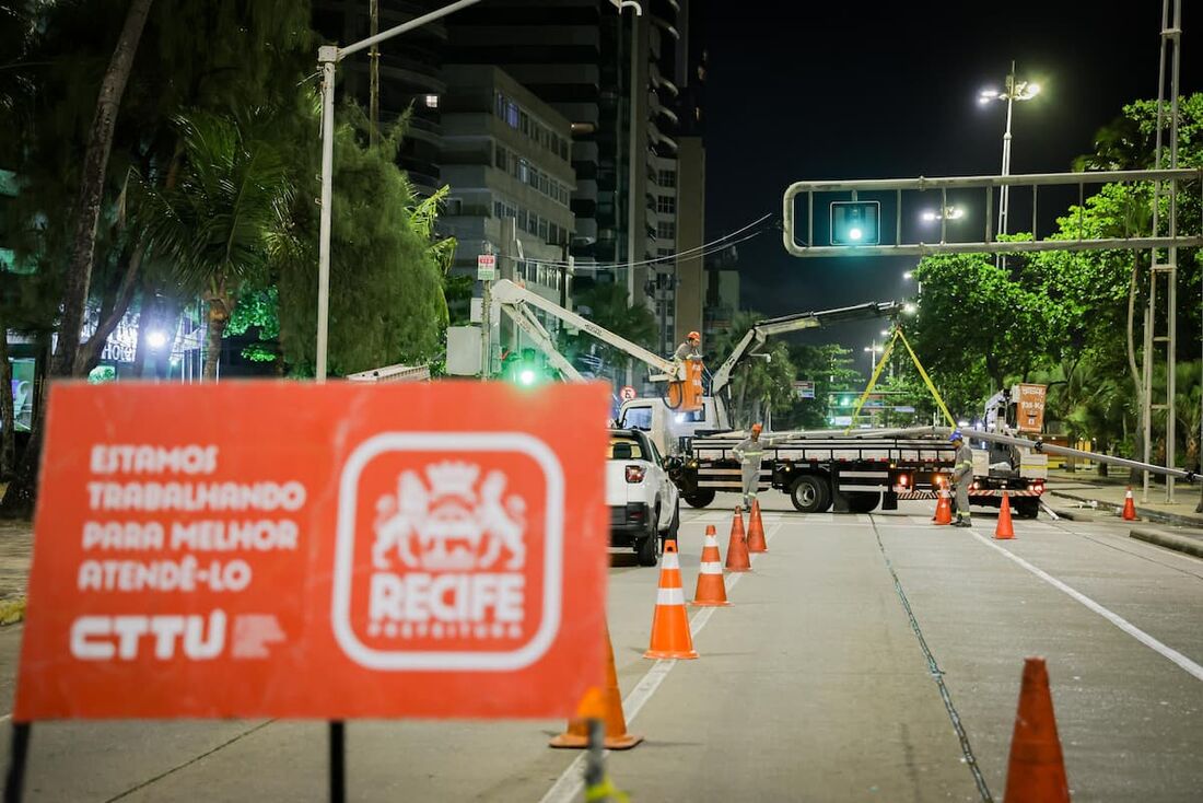 Mudança será necessária para dar continuidade às obras de requalificação da orla, dentro do Projeto Orla Parque