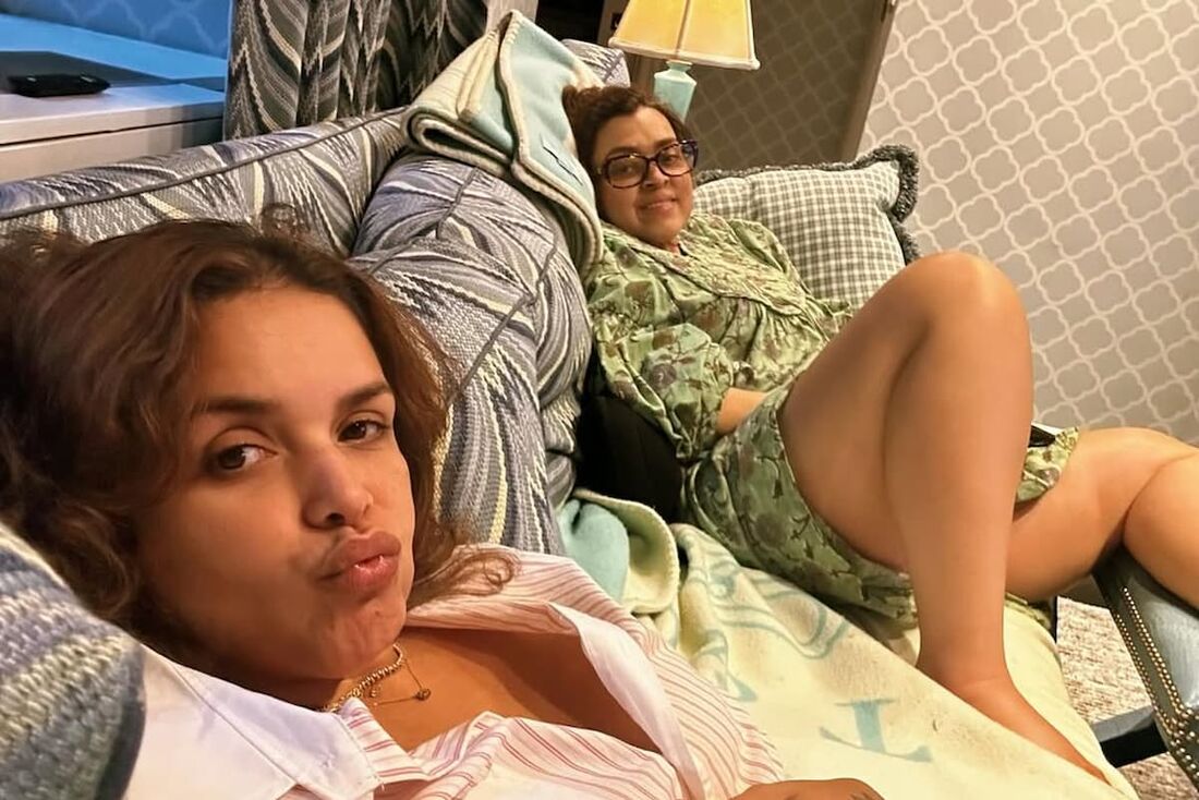 Jude Paulla com Preta Gil