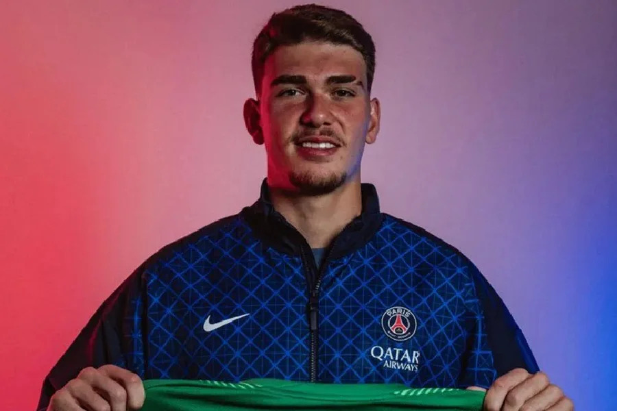 Renato Marin, novo goleiro do PSG