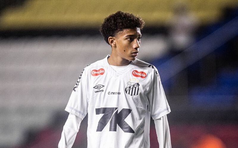 Robinho Jr, jogador do Santos