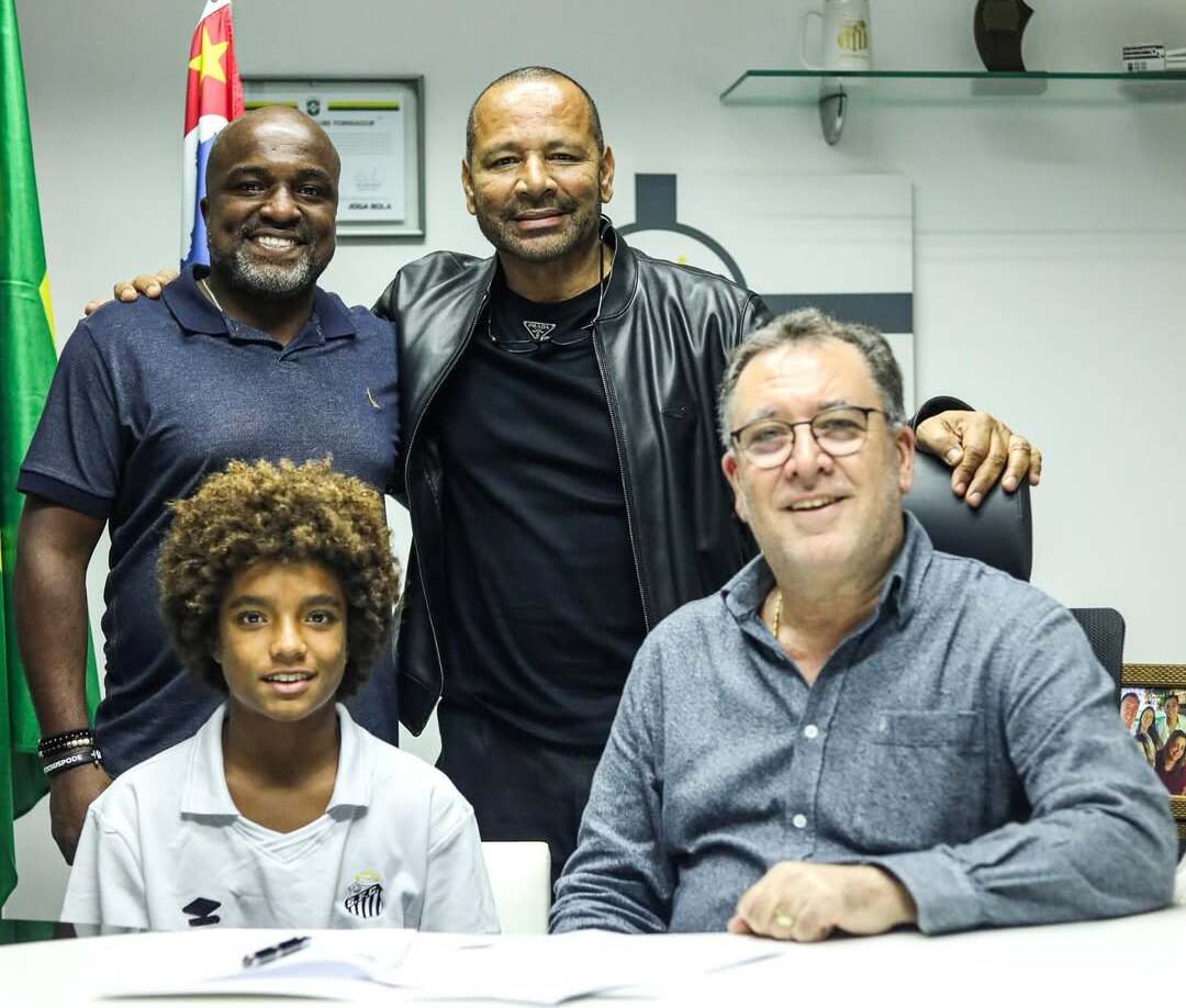 Atleta é visto com futuro promissor pela cúpula santista