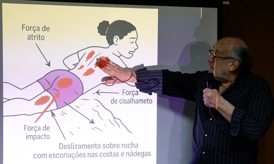 Peritos brasileiros que fizeram uma segunda autópsia no corpo de Juliana Marins