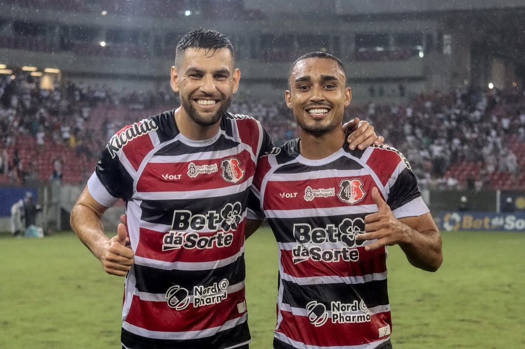 William Alves e Eurico encerraram o jejum de gols de zagueiro no Santa Cruz