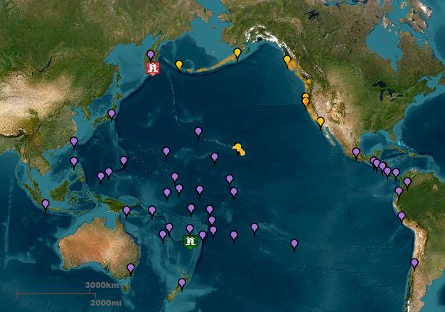 Alertas de tsunami para o Oceano Pacífico após terremoto fortíssimo na Rússia