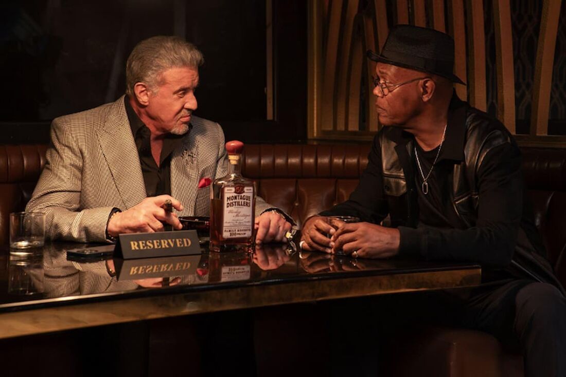 Samuel L. Jackson e Sylvester Stallone em  "Tulsa King"