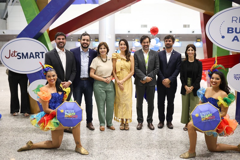 Pernambuco amplia conexão internacional com novo voo direto para Buenos Aires