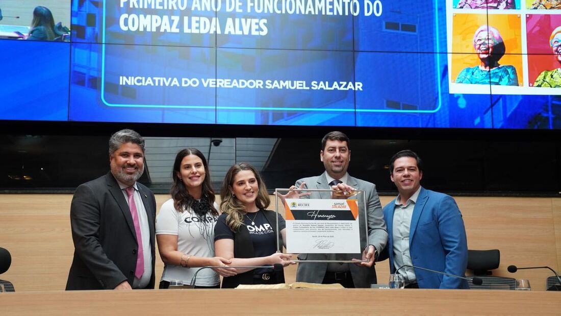 Compaz Leda Alves teve o primeiro ano de funcionamento comemorado em sessão solene da Câmara do Recife