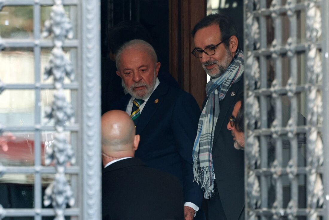 Local estava tomado por apoiadores de Cristina e de Lula