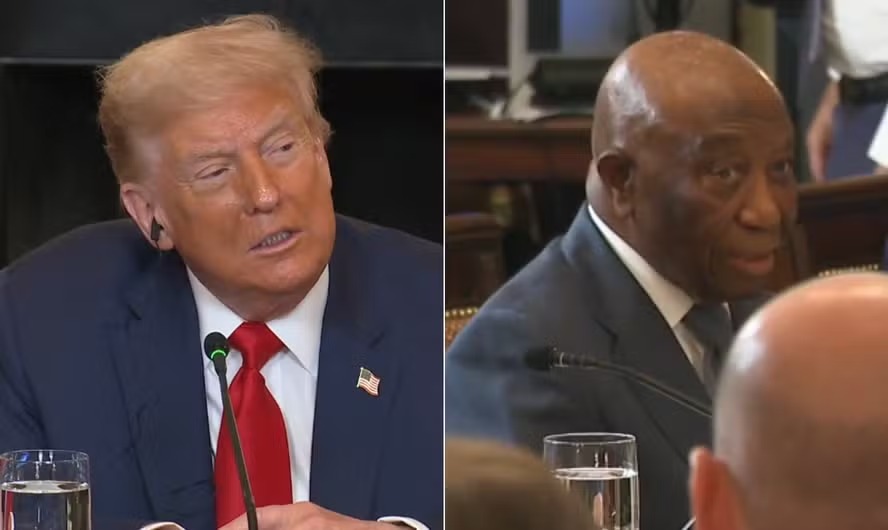 'Onde você aprendeu a falar inglês?': Donald Trump comete gafe em encontro com presidente da Libéria 