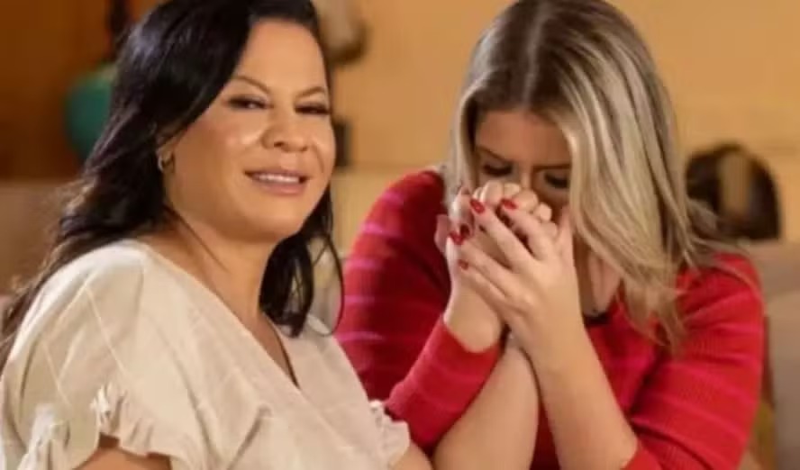 Marília Mendonça e a mãe, Ruth Moreira