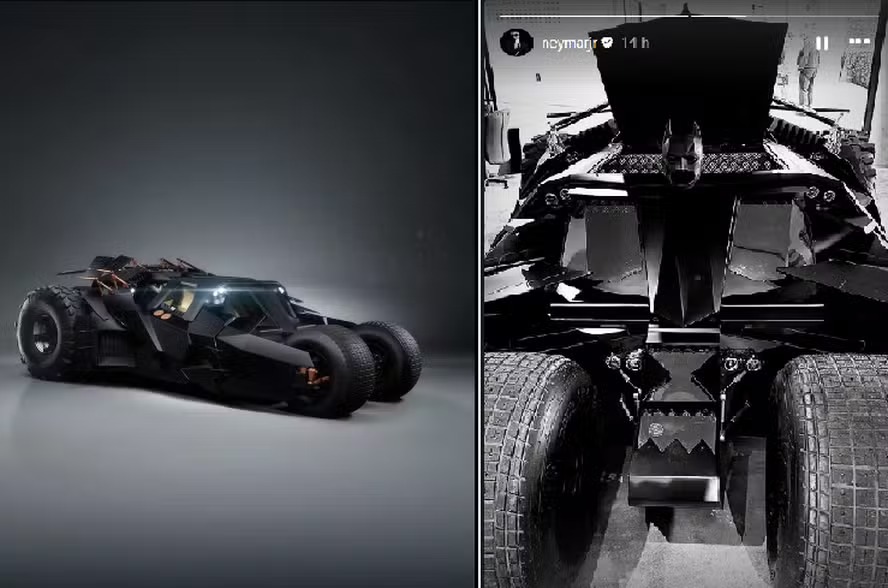 Neymar compra réplica de Batmóvel