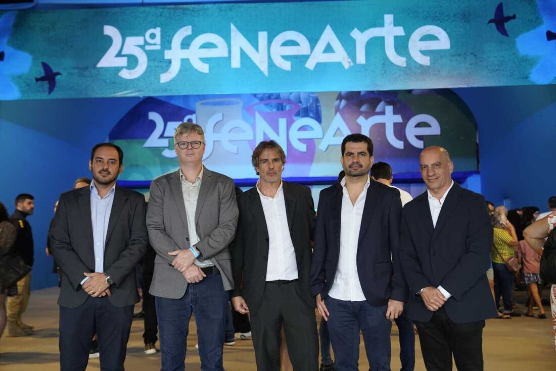 Thiago Soares (Diretor de Operações), Antônio Peçanha (CEO), Alexandre Manata (Acionista), Nenety Cristiano (Acionista), Wesley Rodrigues (Acionista)