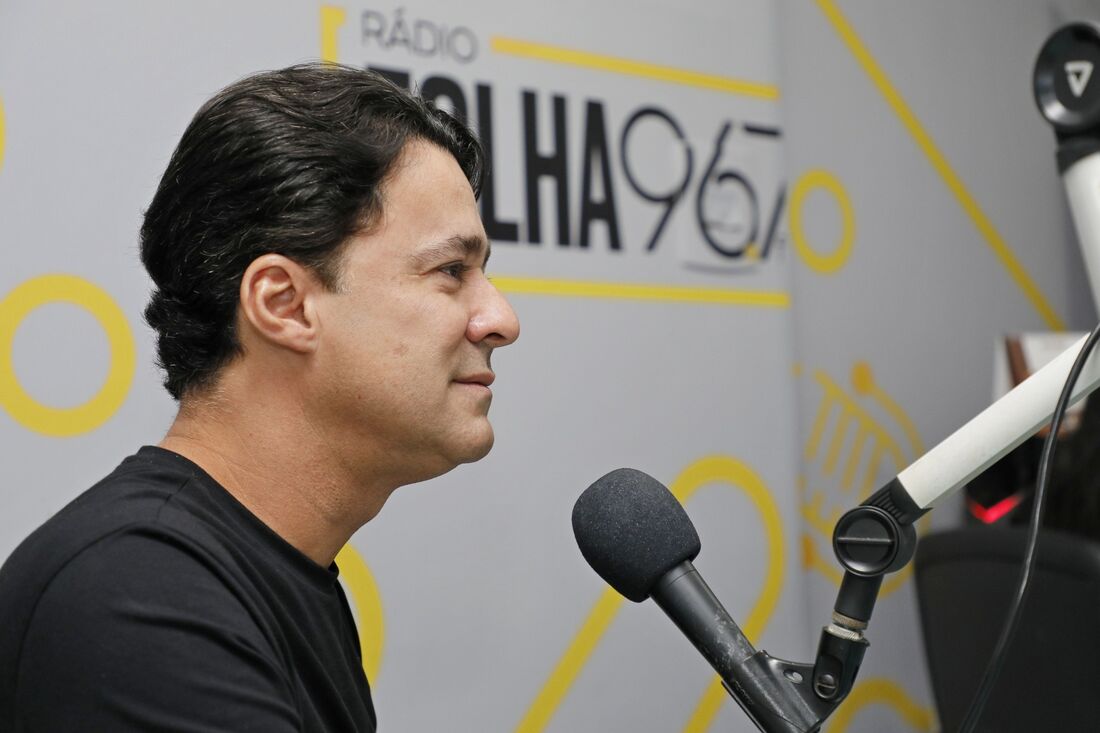 Anderson Ferreira (PL) é recebido no programa Folha Política, da Rádio Folha PE.