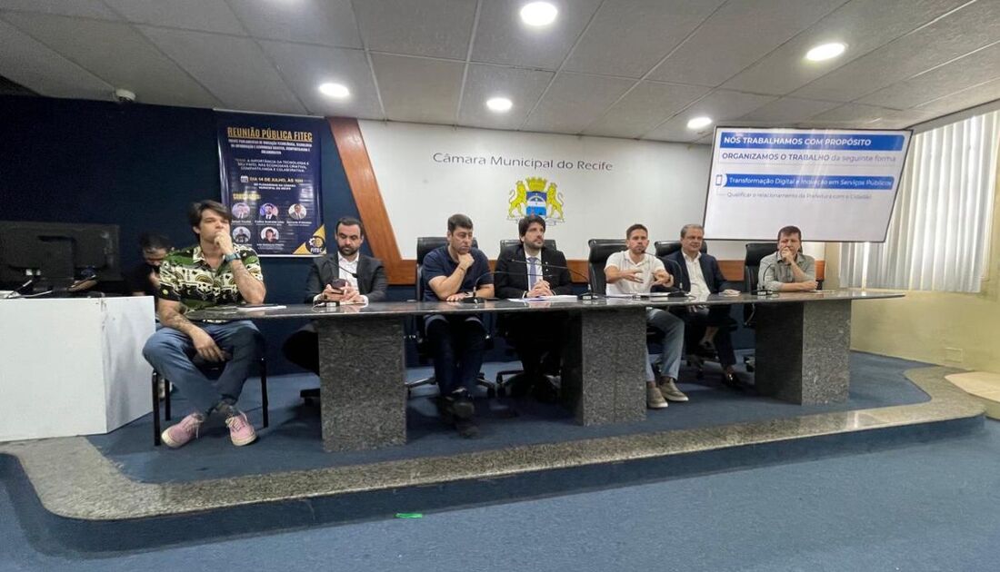 Frente da Inovação Tecnológica se reúne pela primeira vez na Câmara do Recife