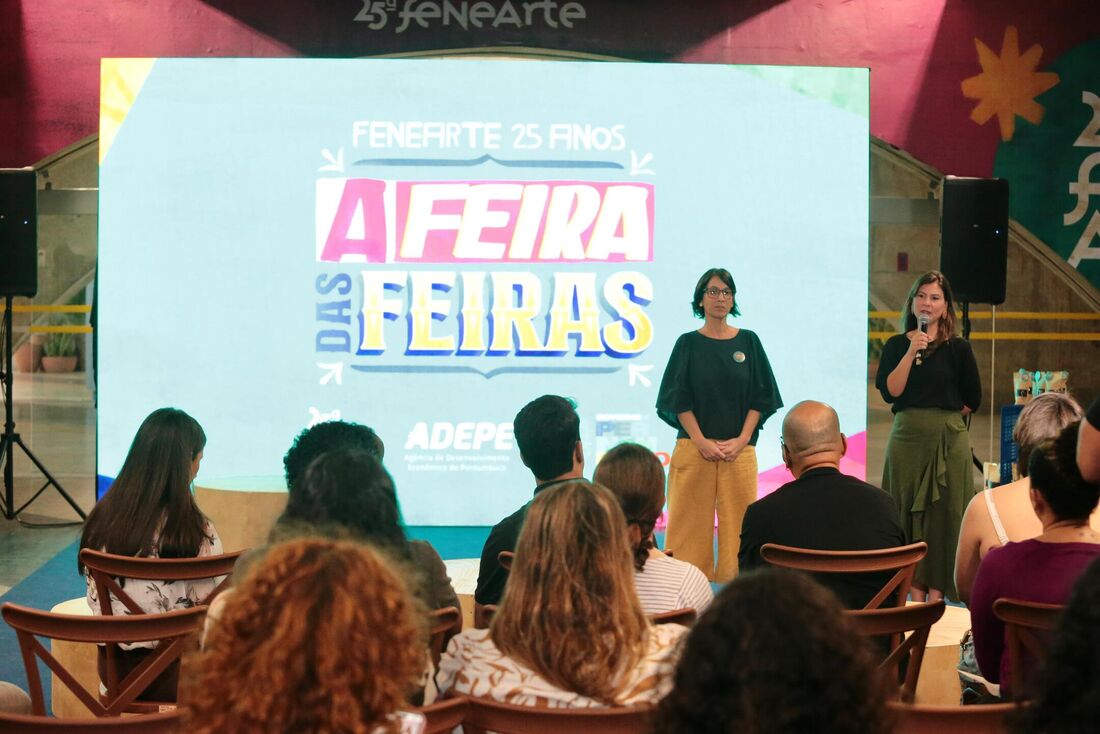 Coletiva de encerramento da Fenearte.