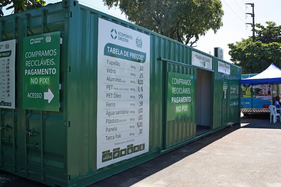 Ecoponto no Recife fica na Ecoestação Campo Grande