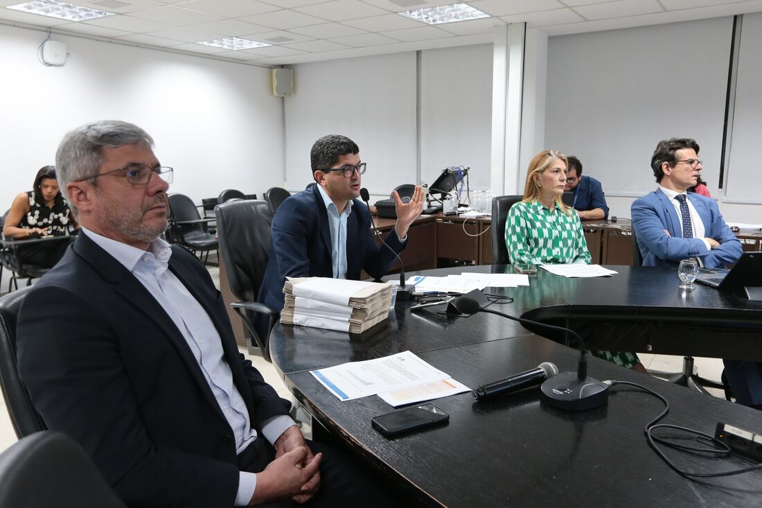 Secretários apresentaram balanço de grupo de trabalho das emendas na sede da Seplag, nesta quinta-feira (31)