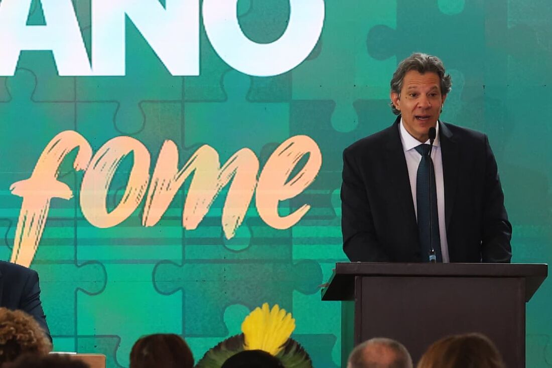 Ministro da Fazenda, Fernando Haddad.