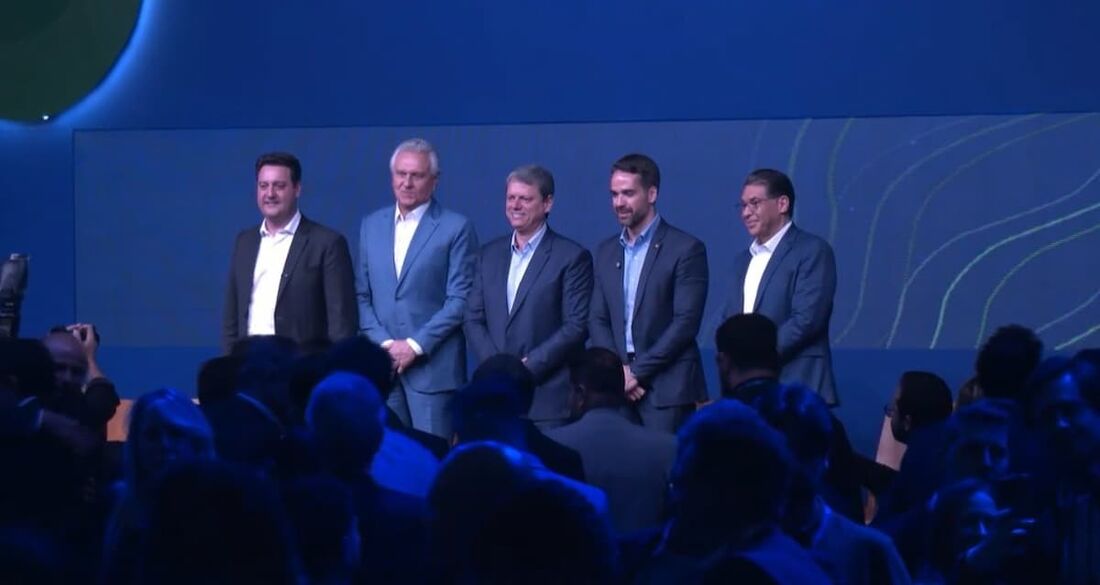 Evento com agronegócio, em São Paulo, reuniu governadores de São Paulo, Rio Grande do Sul, Goiás e Paraná