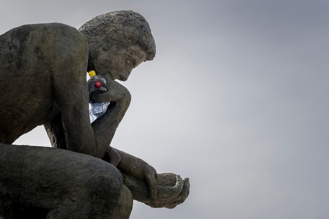 "A carga do pensador", de Benjamin Von Wong