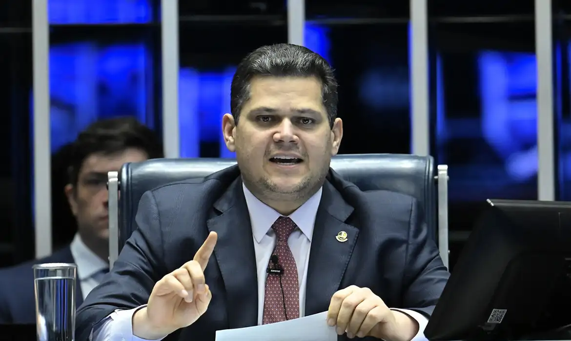 Davi Alocumbre, presidente do Senado