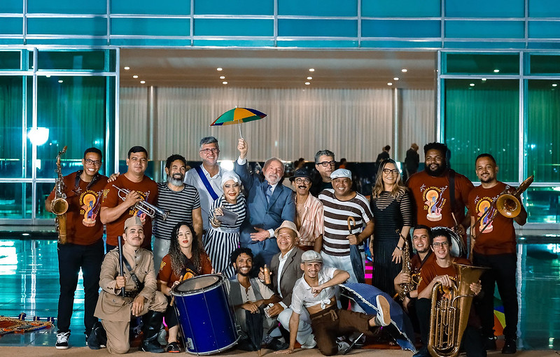 Presidente da República, Luiz Inácio Lula da Silva, durante exibição do filme "O Agente Secreto" no Cine Alvorada, em Brasília