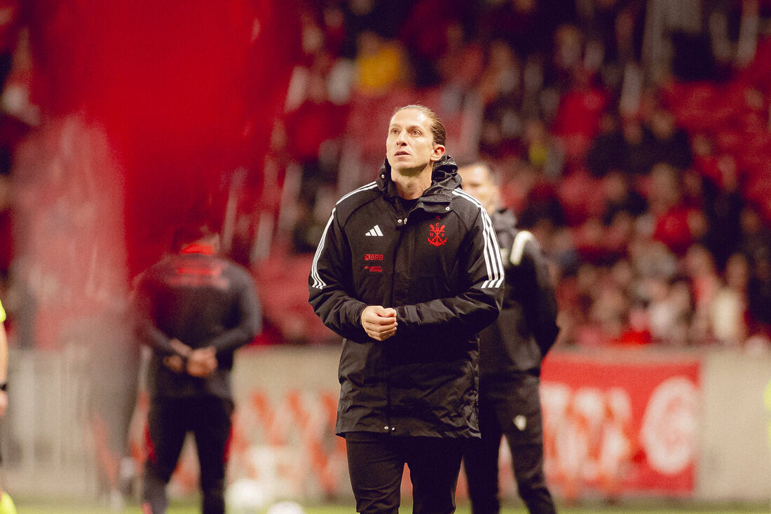 Filipe Luís, técnico do Flamengo
