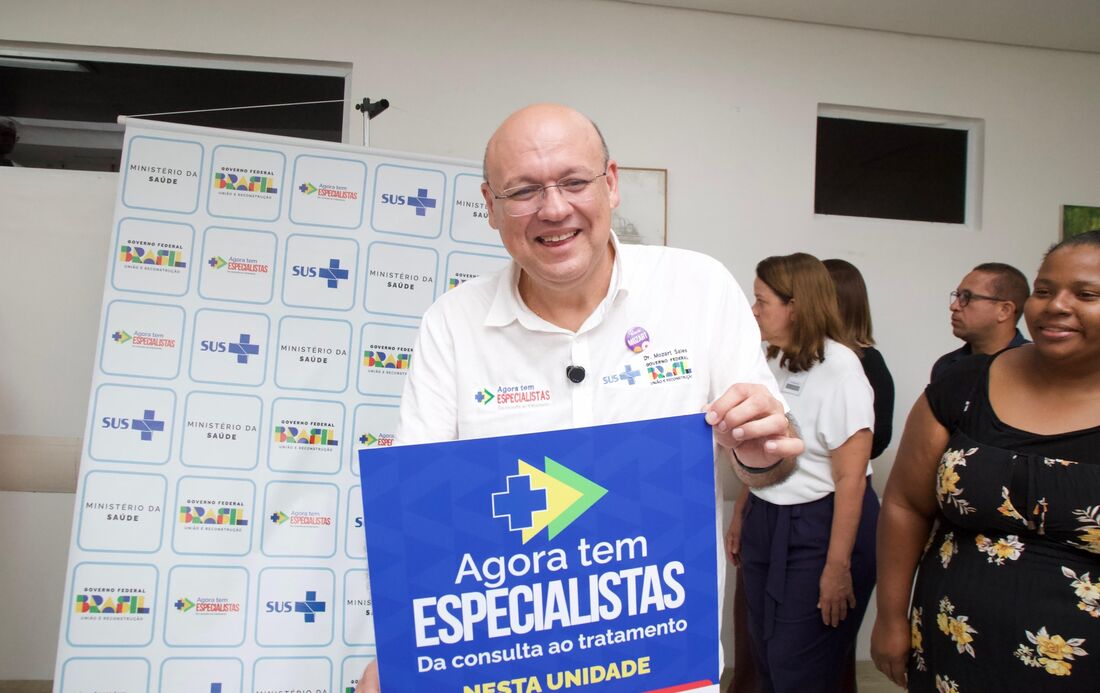 Secretário de Atenção Especializada à Saúde do Ministério da Saúde, Mozart Sales.